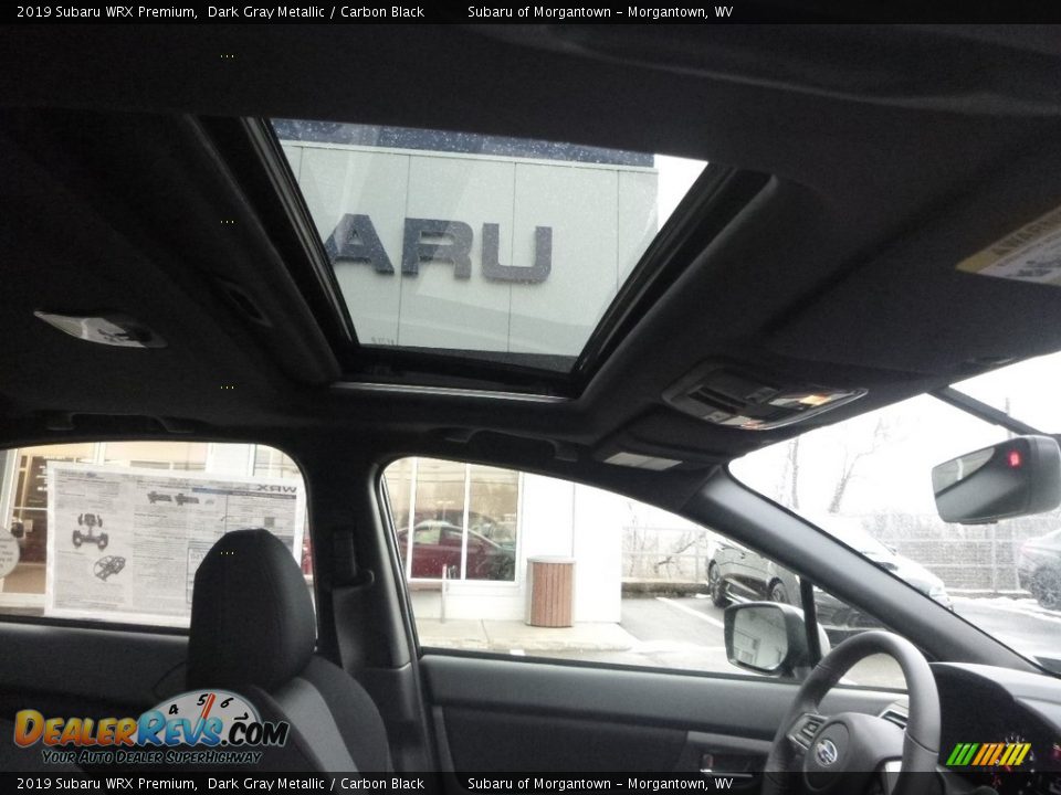 2019 Subaru WRX Premium Dark Gray Metallic / Carbon Black Photo #12