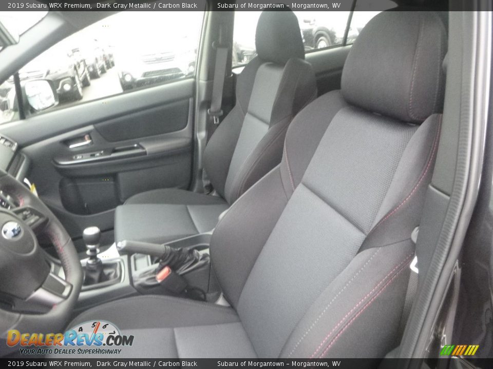 2019 Subaru WRX Premium Dark Gray Metallic / Carbon Black Photo #14