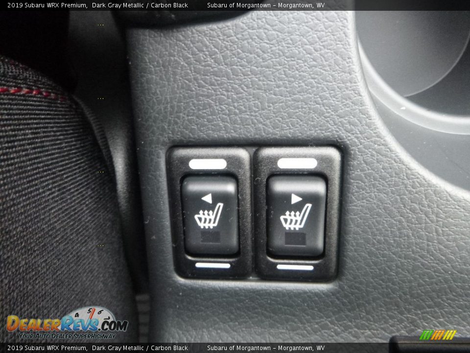 2019 Subaru WRX Premium Dark Gray Metallic / Carbon Black Photo #19
