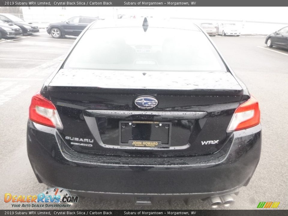 2019 Subaru WRX Limited Crystal Black Silica / Carbon Black Photo #5