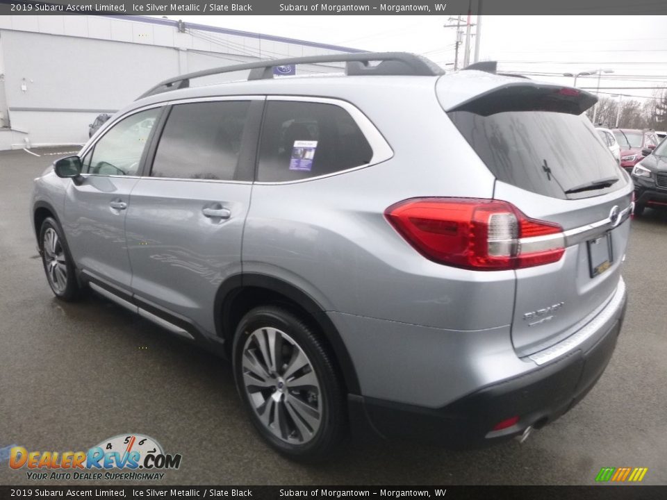 2019 Subaru Ascent Limited Ice Silver Metallic / Slate Black Photo #6