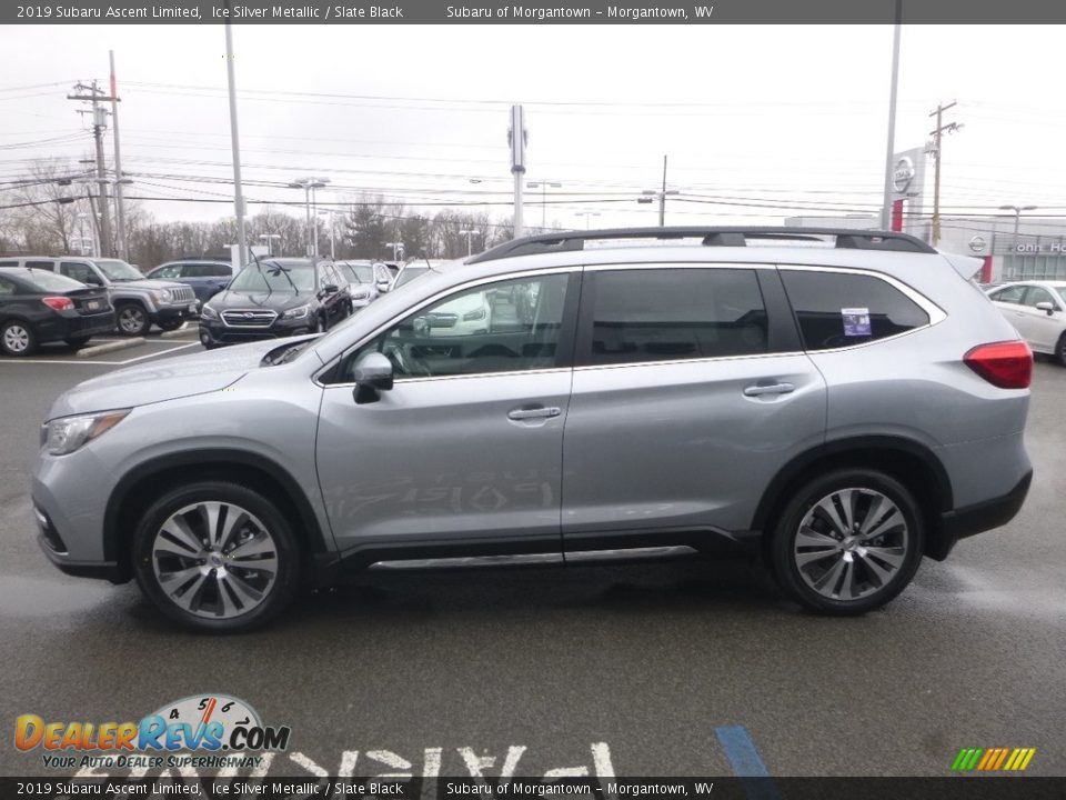 2019 Subaru Ascent Limited Ice Silver Metallic / Slate Black Photo #7