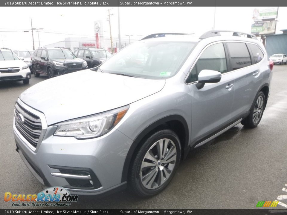 2019 Subaru Ascent Limited Ice Silver Metallic / Slate Black Photo #8