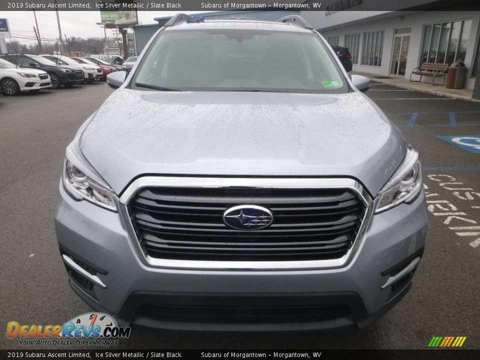 2019 Subaru Ascent Limited Ice Silver Metallic / Slate Black Photo #9