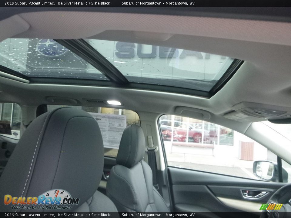 2019 Subaru Ascent Limited Ice Silver Metallic / Slate Black Photo #12