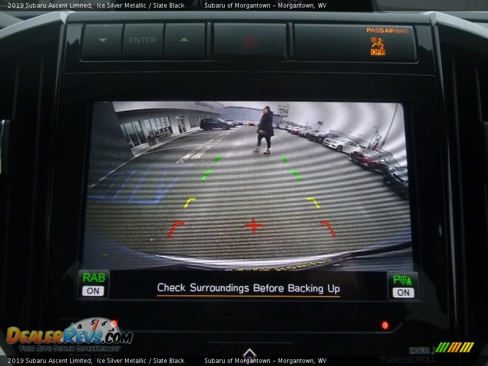 2019 Subaru Ascent Limited Ice Silver Metallic / Slate Black Photo #19