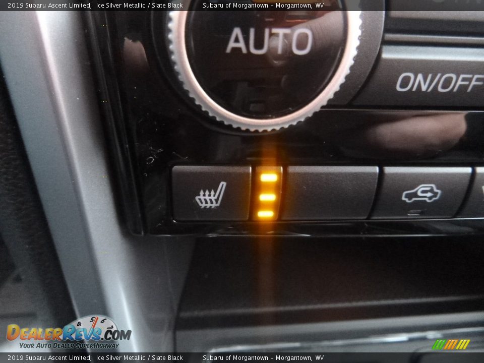 2019 Subaru Ascent Limited Ice Silver Metallic / Slate Black Photo #20