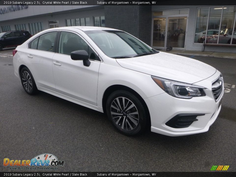 2019 Subaru Legacy 2.5i Crystal White Pearl / Slate Black Photo #1