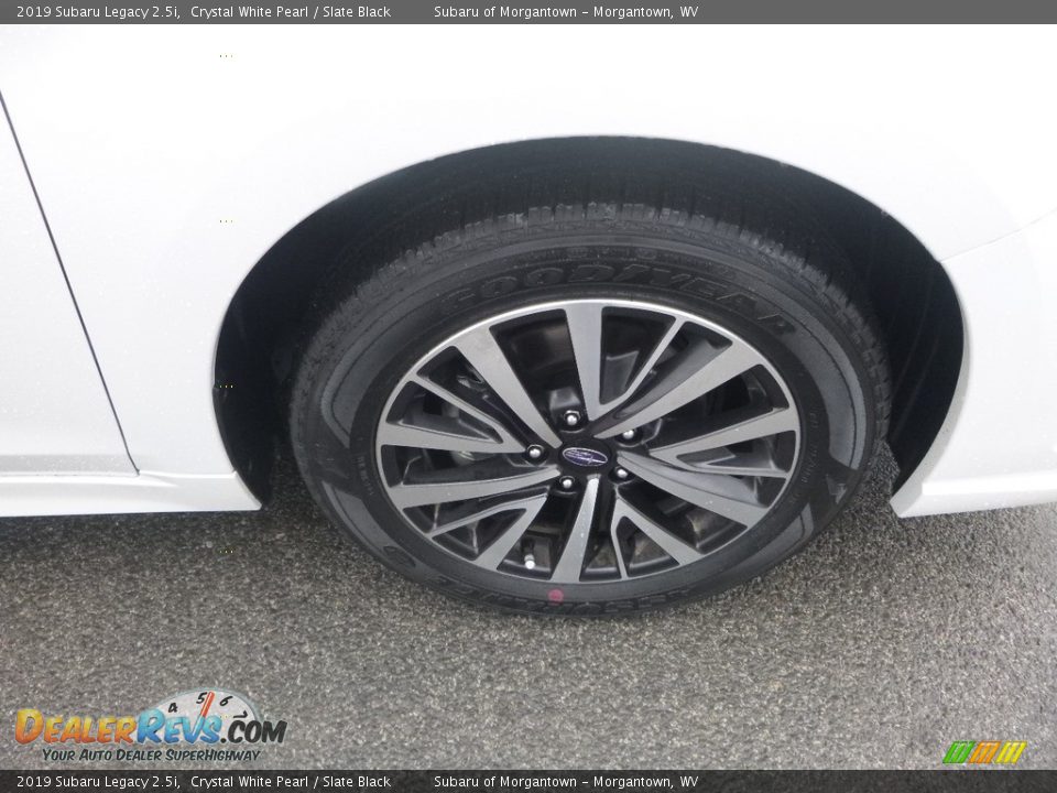 2019 Subaru Legacy 2.5i Crystal White Pearl / Slate Black Photo #2