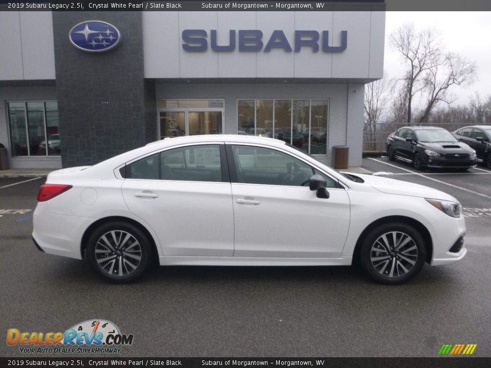 2019 Subaru Legacy 2.5i Crystal White Pearl / Slate Black Photo #3