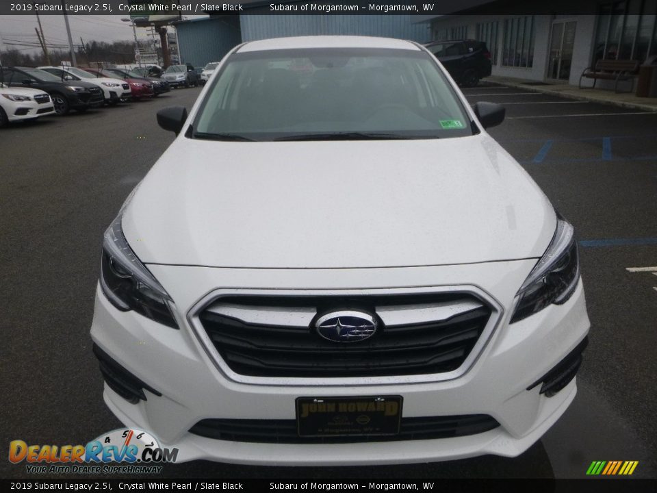 2019 Subaru Legacy 2.5i Crystal White Pearl / Slate Black Photo #9