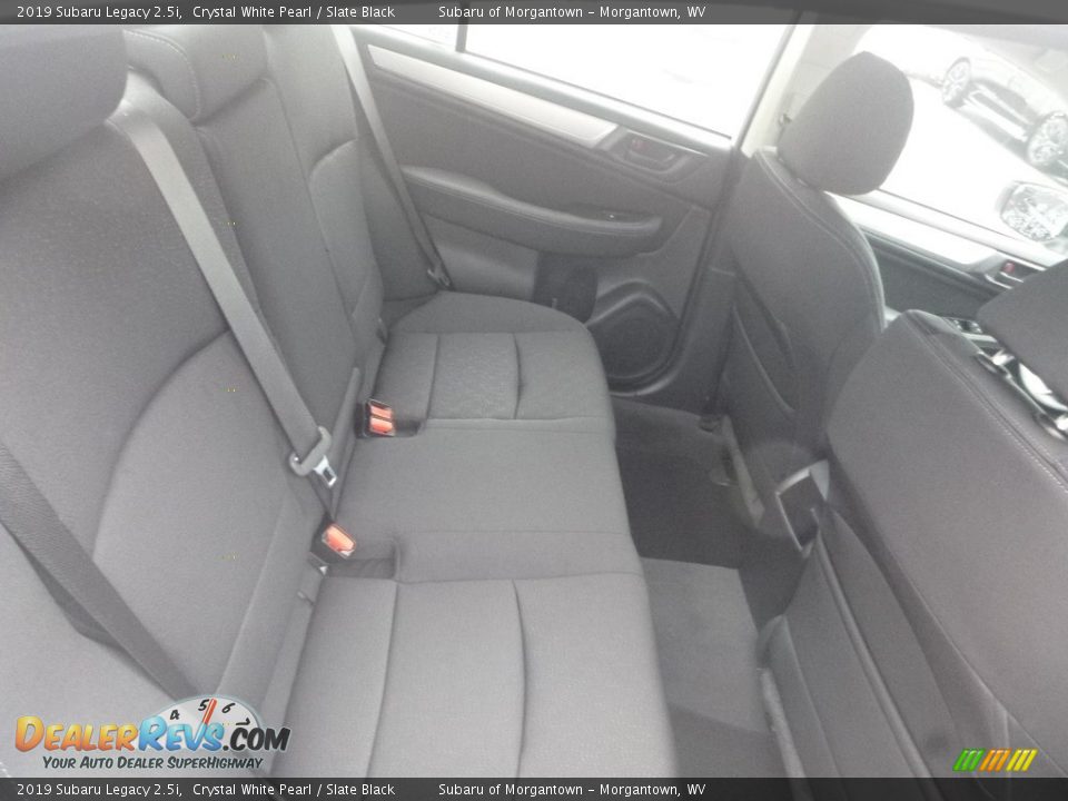 2019 Subaru Legacy 2.5i Crystal White Pearl / Slate Black Photo #12