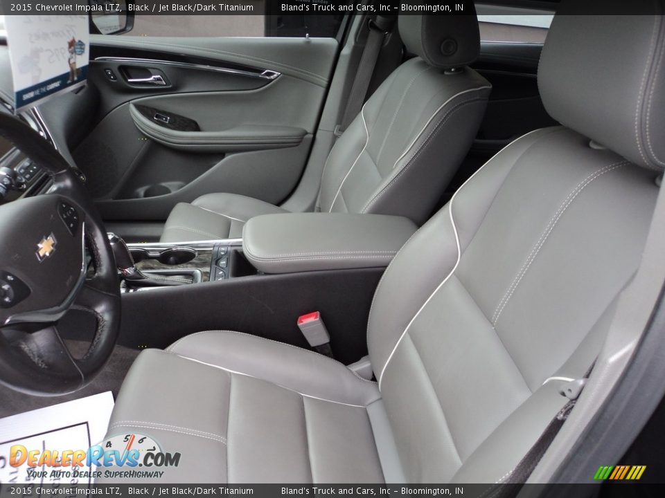 2015 Chevrolet Impala LTZ Black / Jet Black/Dark Titanium Photo #7