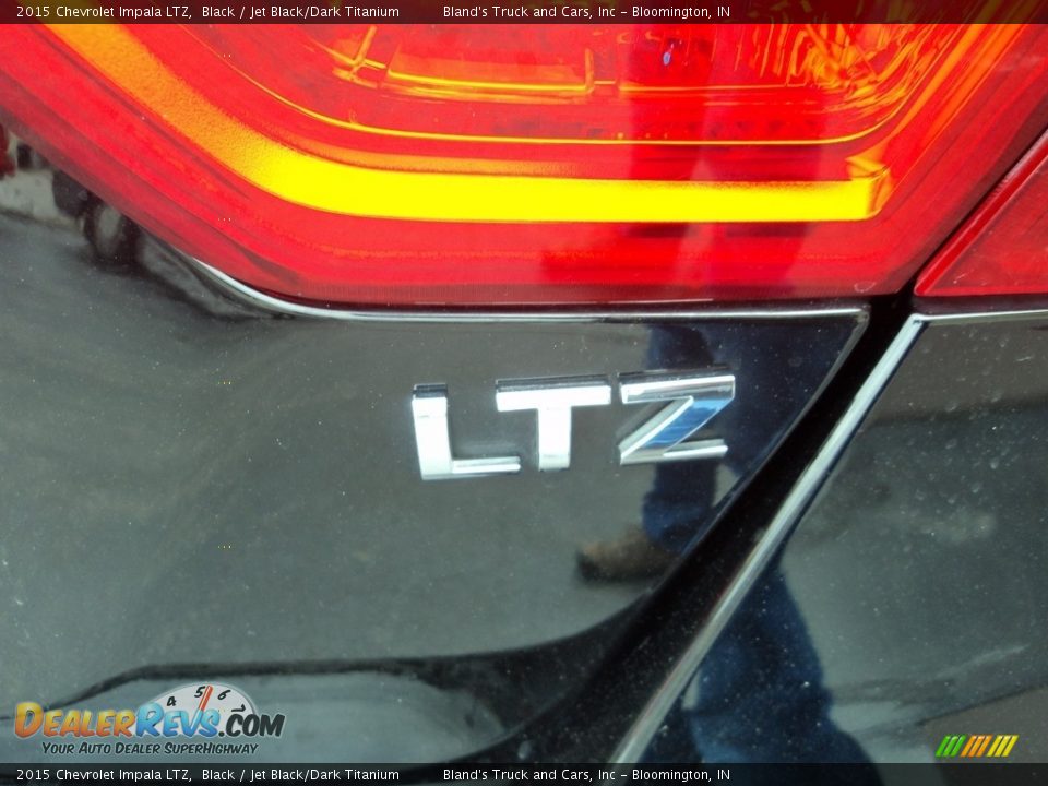 2015 Chevrolet Impala LTZ Black / Jet Black/Dark Titanium Photo #29