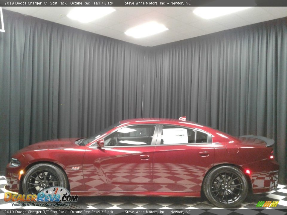 2019 Dodge Charger R/T Scat Pack Octane Red Pearl / Black Photo #1