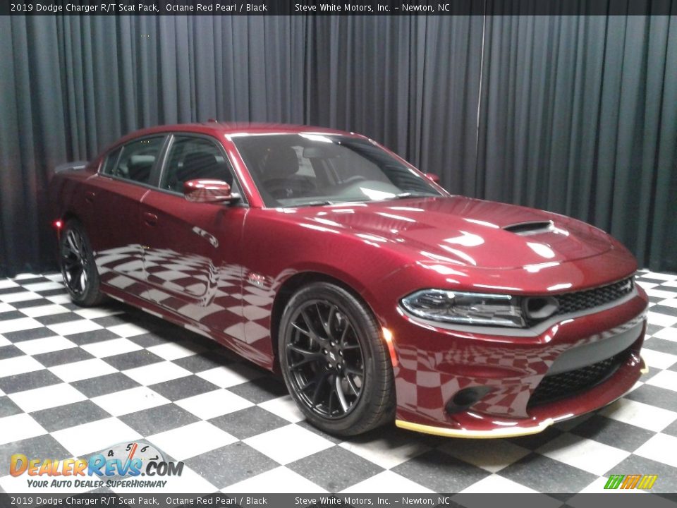 2019 Dodge Charger R/T Scat Pack Octane Red Pearl / Black Photo #4