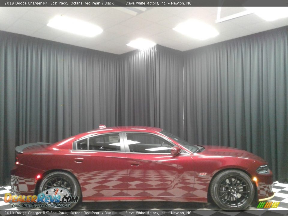2019 Dodge Charger R/T Scat Pack Octane Red Pearl / Black Photo #5
