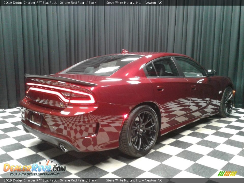 2019 Dodge Charger R/T Scat Pack Octane Red Pearl / Black Photo #6