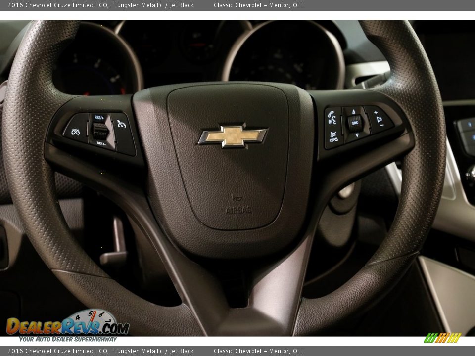 2016 Chevrolet Cruze Limited ECO Tungsten Metallic / Jet Black Photo #7