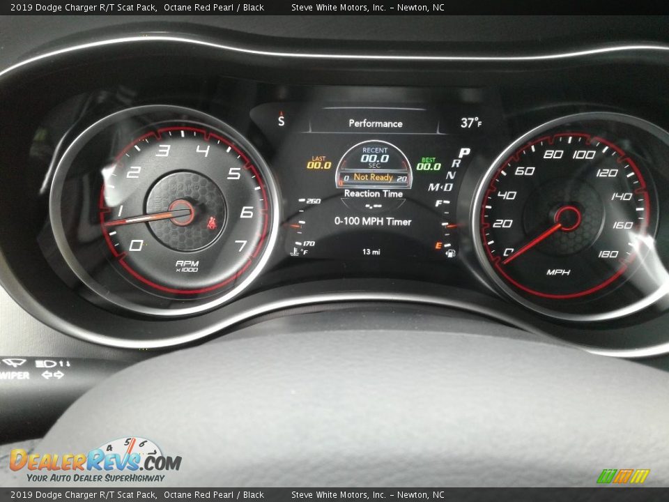 2019 Dodge Charger R/T Scat Pack Octane Red Pearl / Black Photo #19