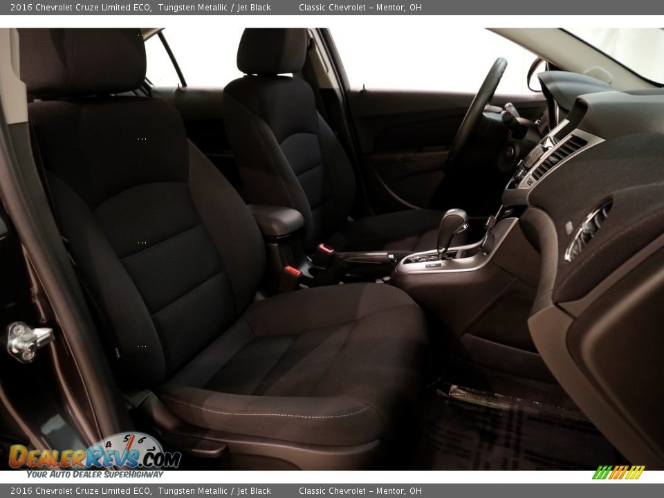 2016 Chevrolet Cruze Limited ECO Tungsten Metallic / Jet Black Photo #13