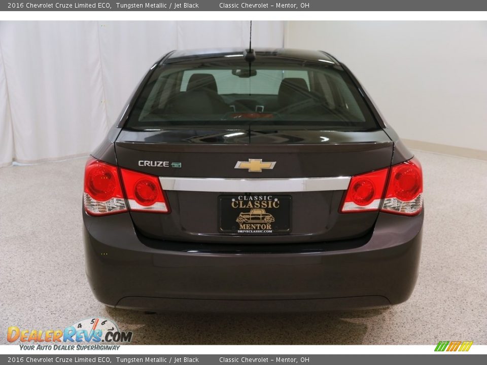 2016 Chevrolet Cruze Limited ECO Tungsten Metallic / Jet Black Photo #16