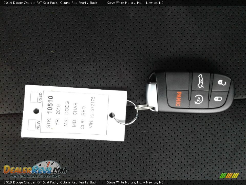 2019 Dodge Charger R/T Scat Pack Octane Red Pearl / Black Photo #31