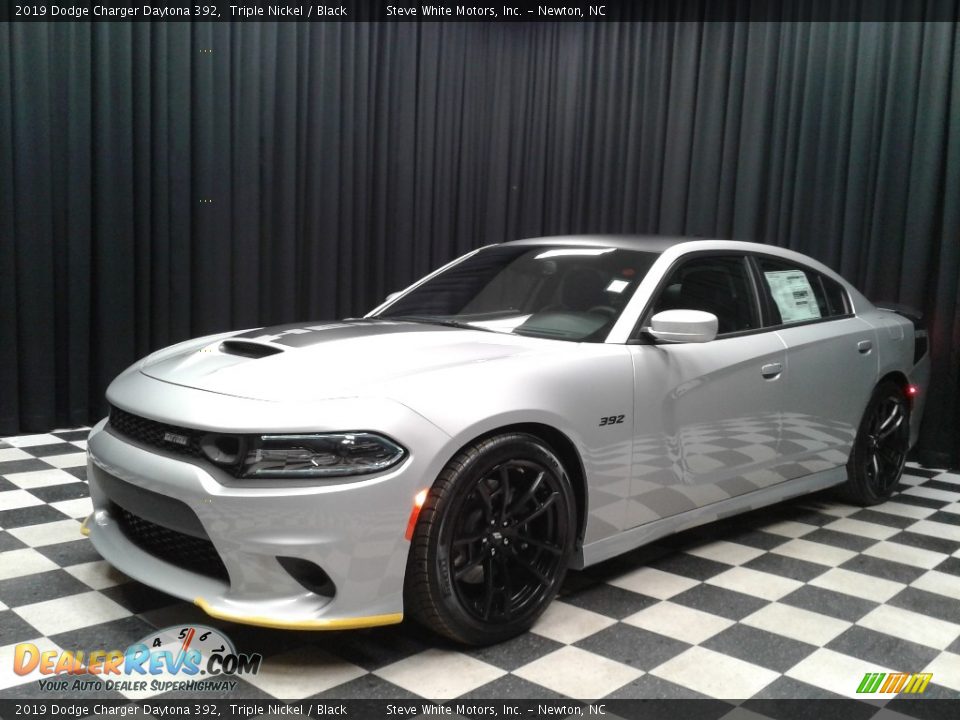 2019 Dodge Charger Daytona 392 Triple Nickel / Black Photo #2