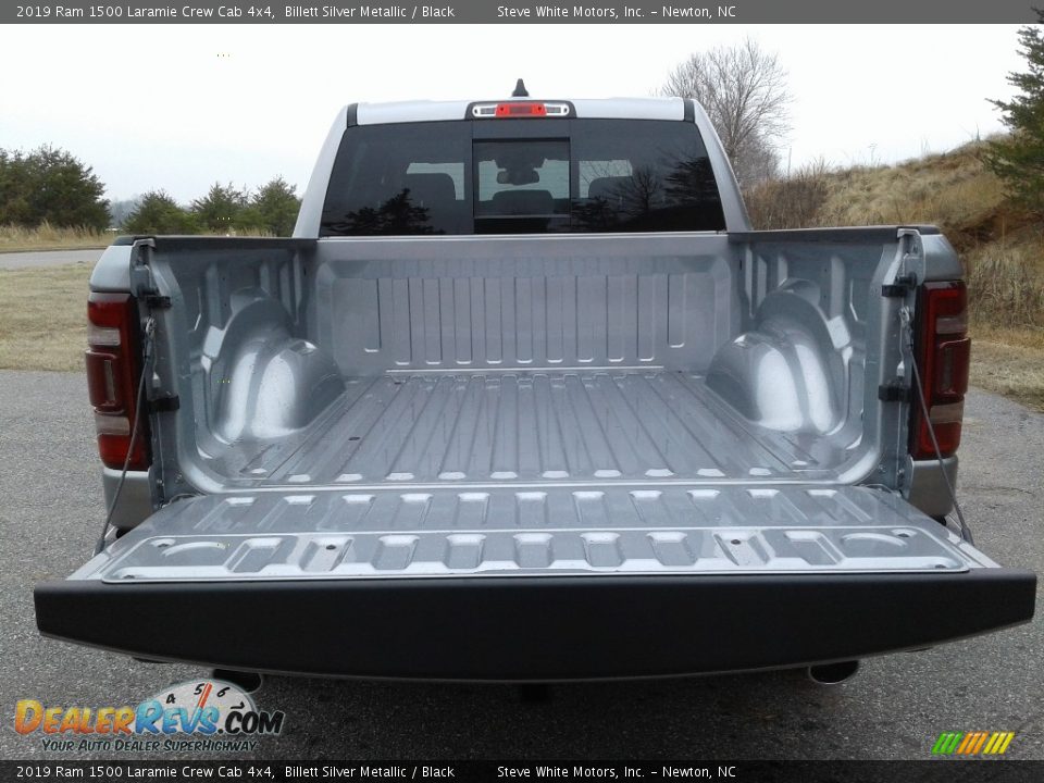 2019 Ram 1500 Laramie Crew Cab 4x4 Billett Silver Metallic / Black Photo #13