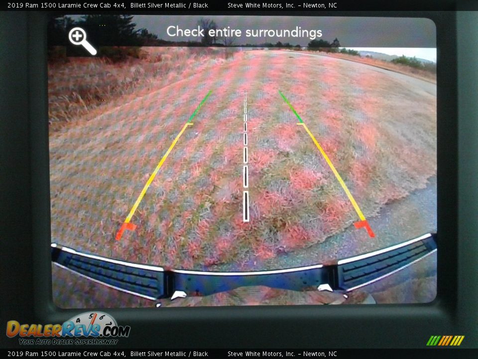 2019 Ram 1500 Laramie Crew Cab 4x4 Billett Silver Metallic / Black Photo #24