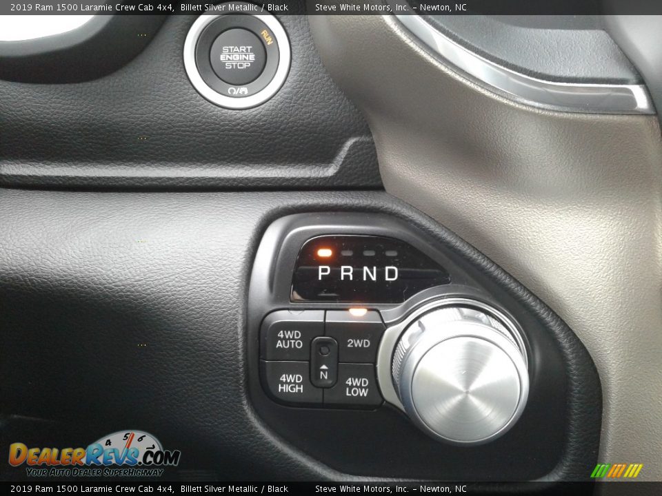 2019 Ram 1500 Laramie Crew Cab 4x4 Billett Silver Metallic / Black Photo #29