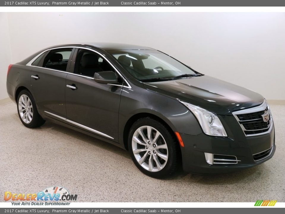 2017 Cadillac XTS Luxury Phantom Gray Metallic / Jet Black Photo #1
