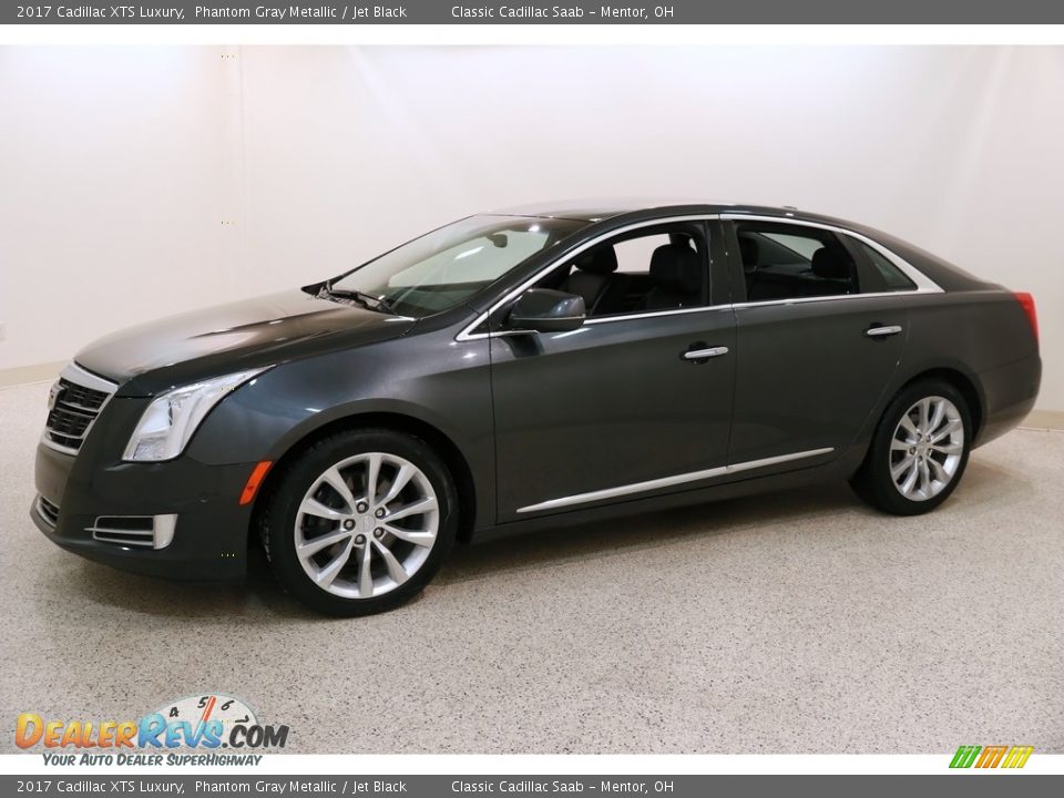 2017 Cadillac XTS Luxury Phantom Gray Metallic / Jet Black Photo #3