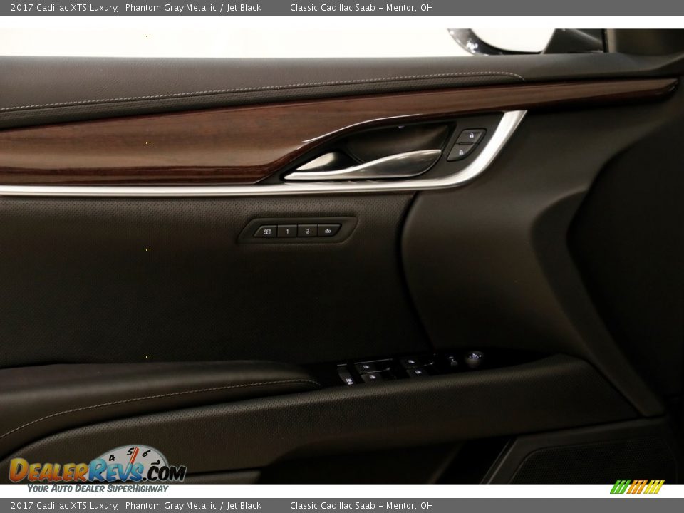 2017 Cadillac XTS Luxury Phantom Gray Metallic / Jet Black Photo #5