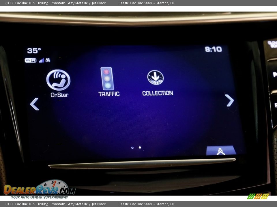 2017 Cadillac XTS Luxury Phantom Gray Metallic / Jet Black Photo #12