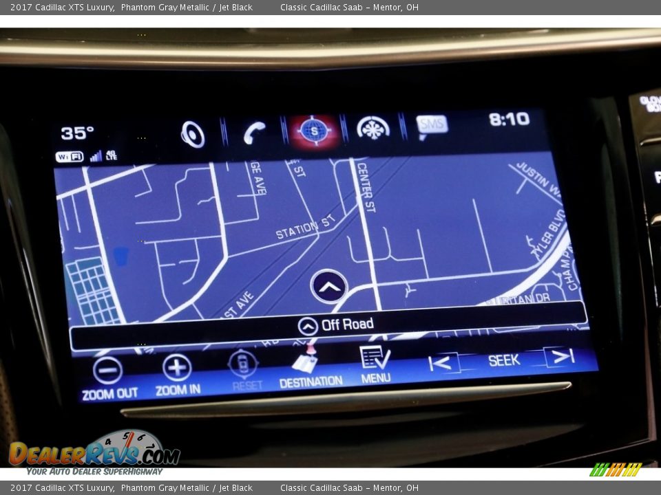 2017 Cadillac XTS Luxury Phantom Gray Metallic / Jet Black Photo #13