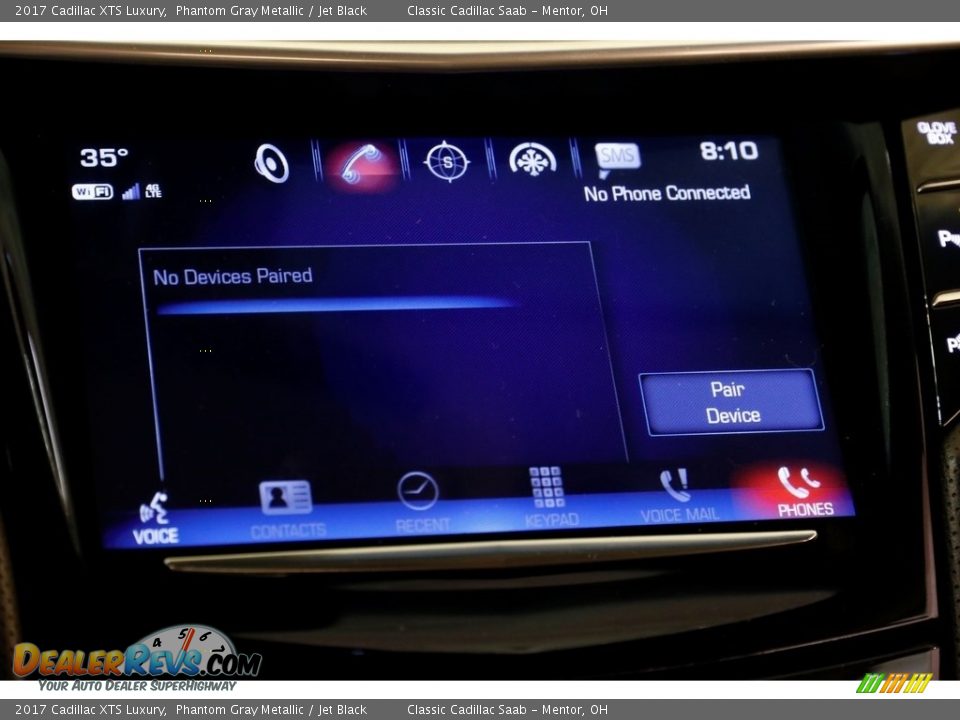 2017 Cadillac XTS Luxury Phantom Gray Metallic / Jet Black Photo #14