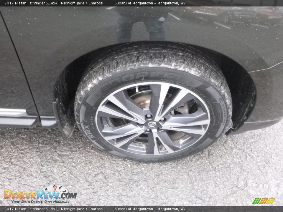 2017 Nissan Pathfinder SL 4x4 Midnight Jade / Charcoal Photo #2