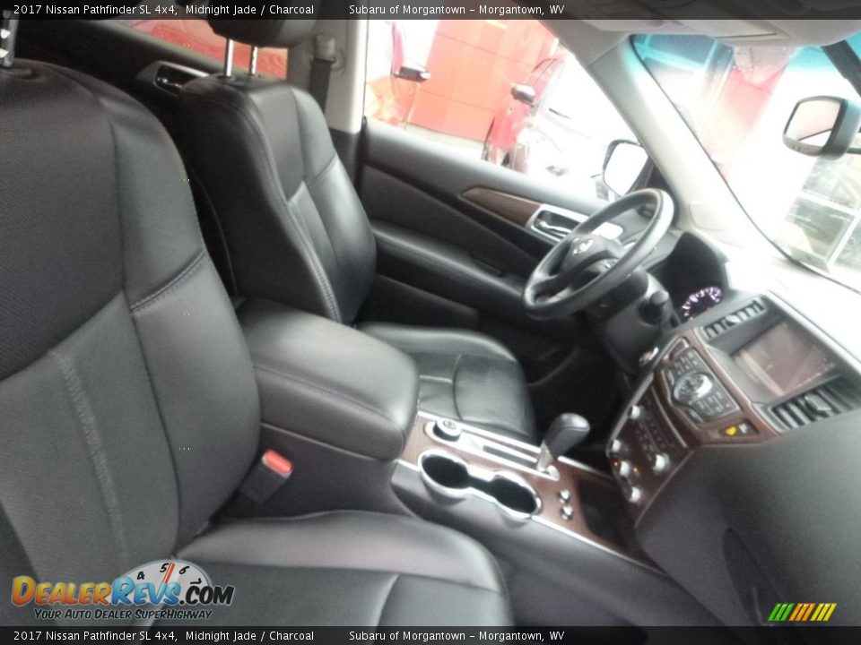 2017 Nissan Pathfinder SL 4x4 Midnight Jade / Charcoal Photo #9
