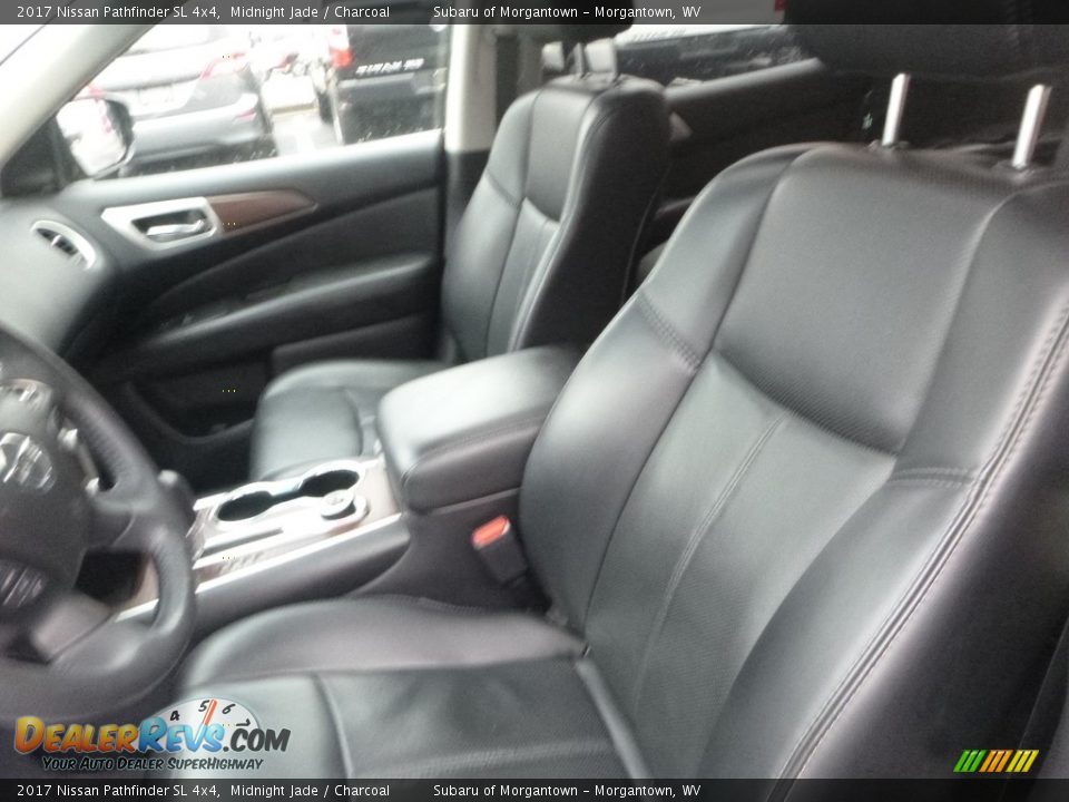 2017 Nissan Pathfinder SL 4x4 Midnight Jade / Charcoal Photo #14