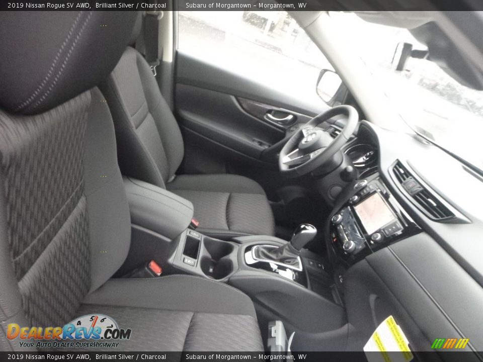 2019 Nissan Rogue SV AWD Brilliant Silver / Charcoal Photo #10