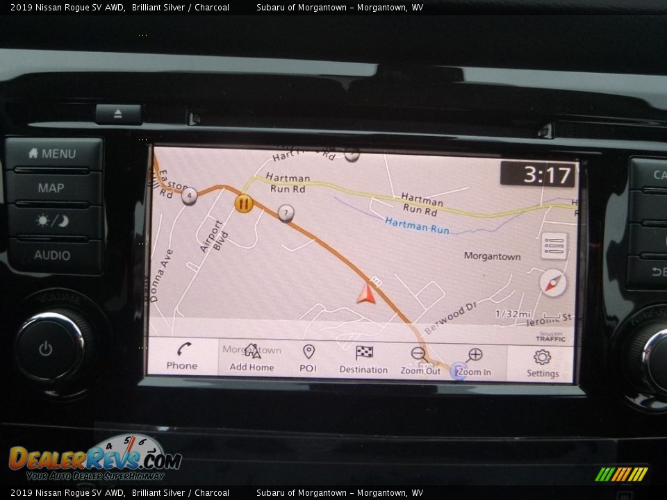 2019 Nissan Rogue SV AWD Brilliant Silver / Charcoal Photo #16