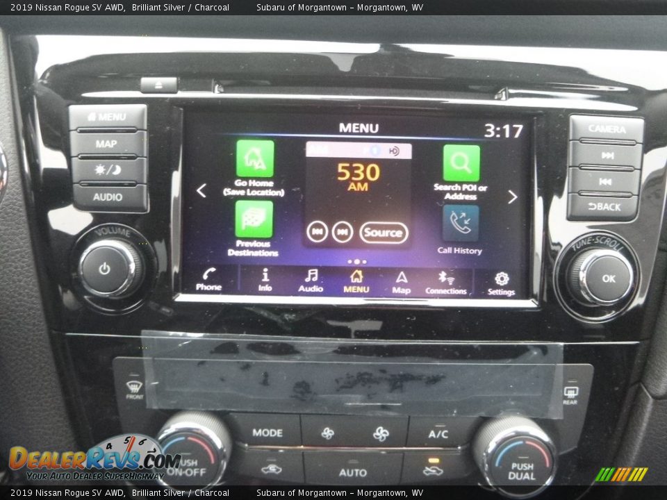 2019 Nissan Rogue SV AWD Brilliant Silver / Charcoal Photo #17