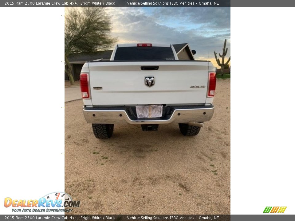 2015 Ram 2500 Laramie Crew Cab 4x4 Bright White / Black Photo #19