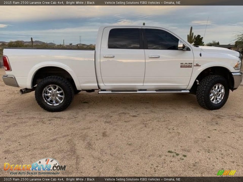 2015 Ram 2500 Laramie Crew Cab 4x4 Bright White / Black Photo #20