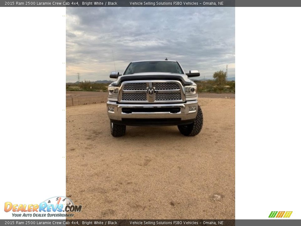 2015 Ram 2500 Laramie Crew Cab 4x4 Bright White / Black Photo #24