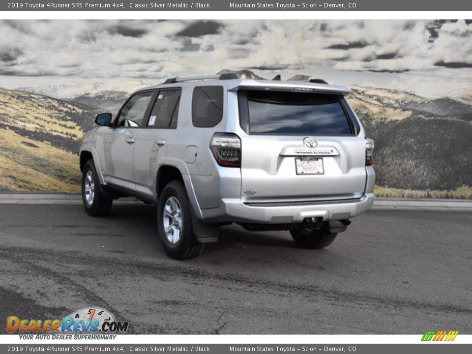 2019 Toyota 4Runner SR5 Premium 4x4 Classic Silver Metallic / Black Photo #3