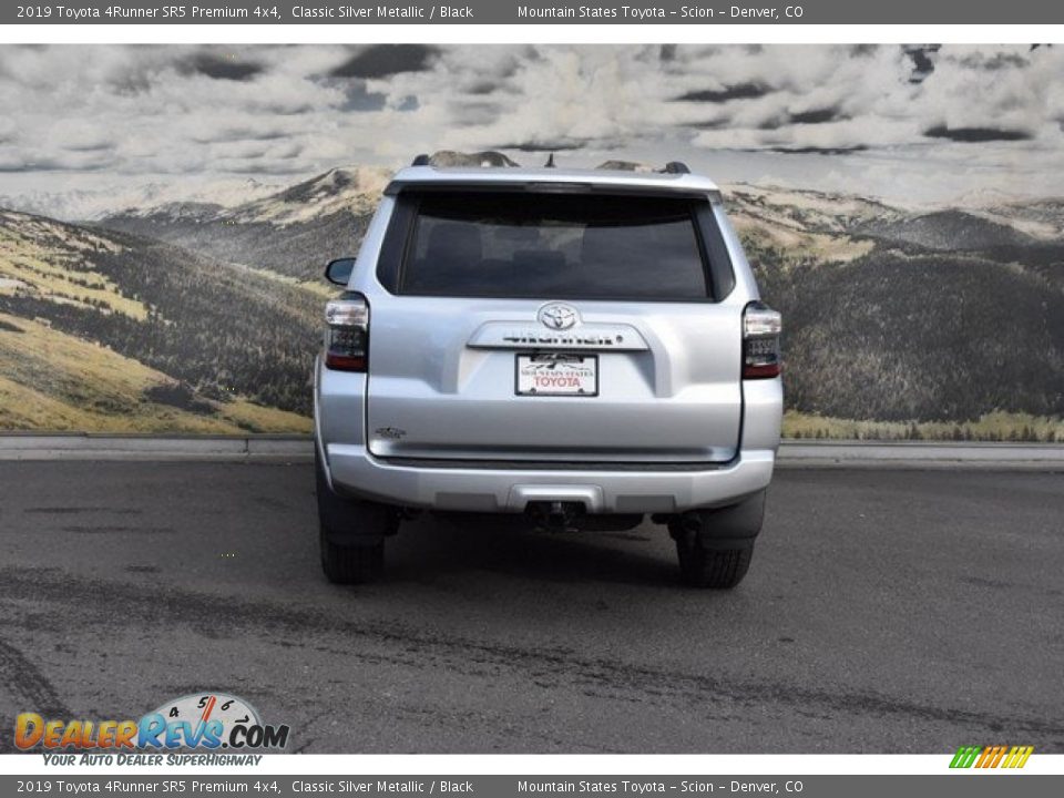 2019 Toyota 4Runner SR5 Premium 4x4 Classic Silver Metallic / Black Photo #4