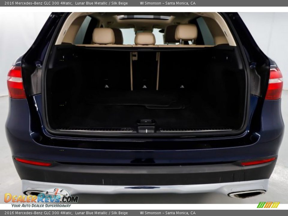2016 Mercedes-Benz GLC 300 4Matic Lunar Blue Metallic / Silk Beige Photo #7