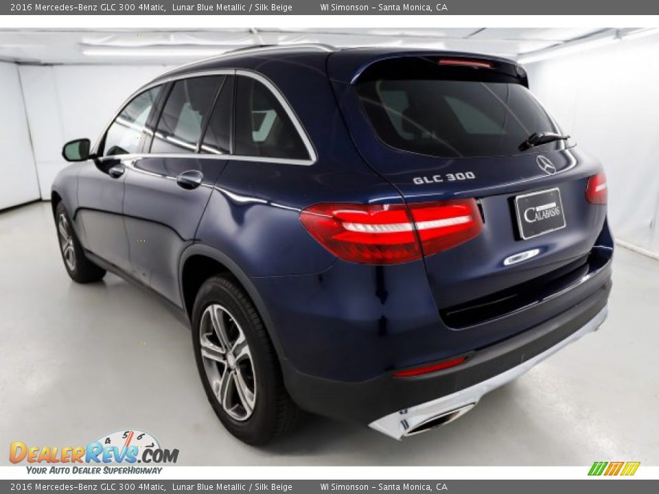 2016 Mercedes-Benz GLC 300 4Matic Lunar Blue Metallic / Silk Beige Photo #11